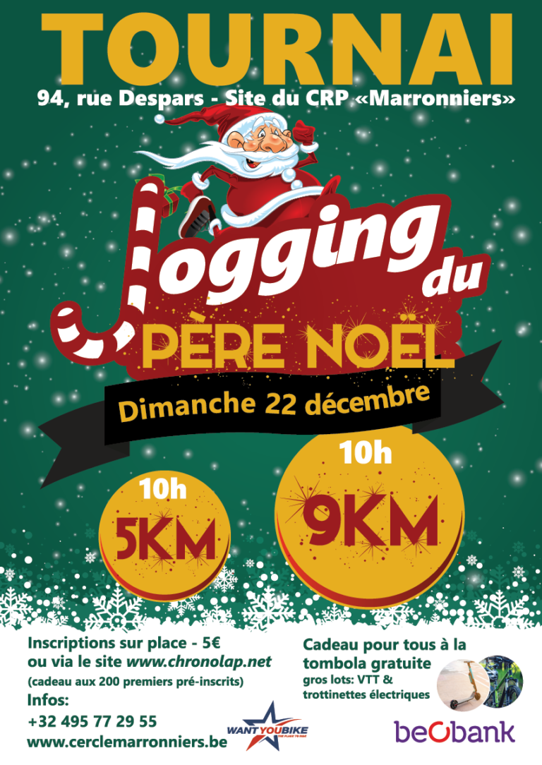 Jogging du Père Noël 2019 – Cercle Culturel & Sportif – Les Marronniers Jogging du Père Noël 2019 – Cercle Culturel & Sportif – Les Marronniers